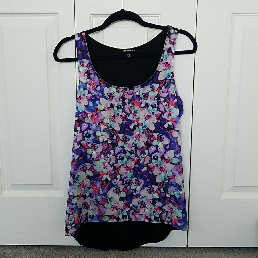 Floral tank top